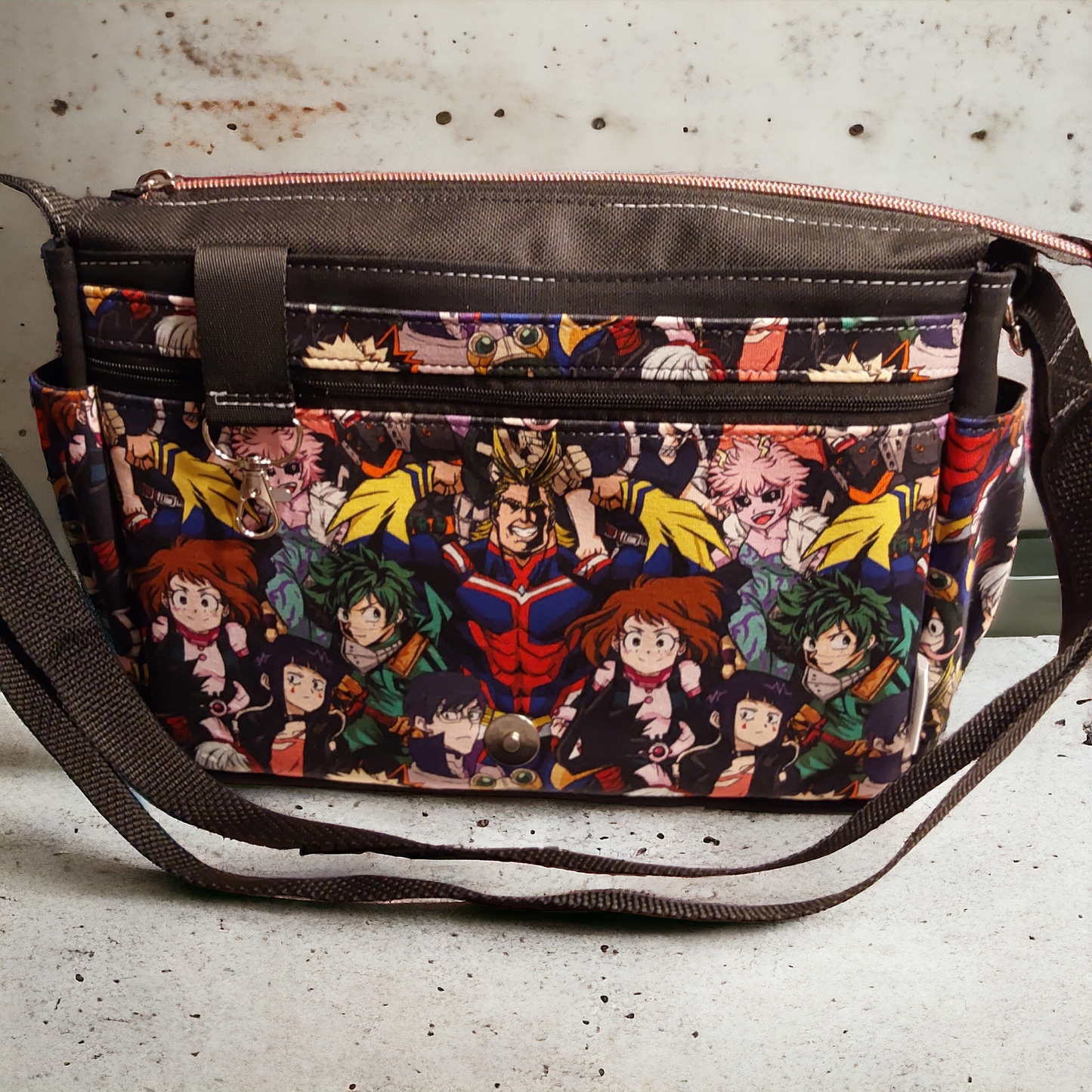 My Hero Anime messenger bag