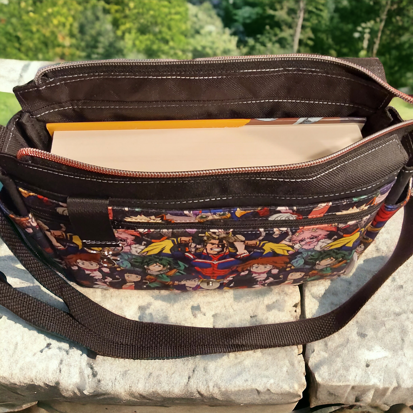 My Hero Anime messenger bag