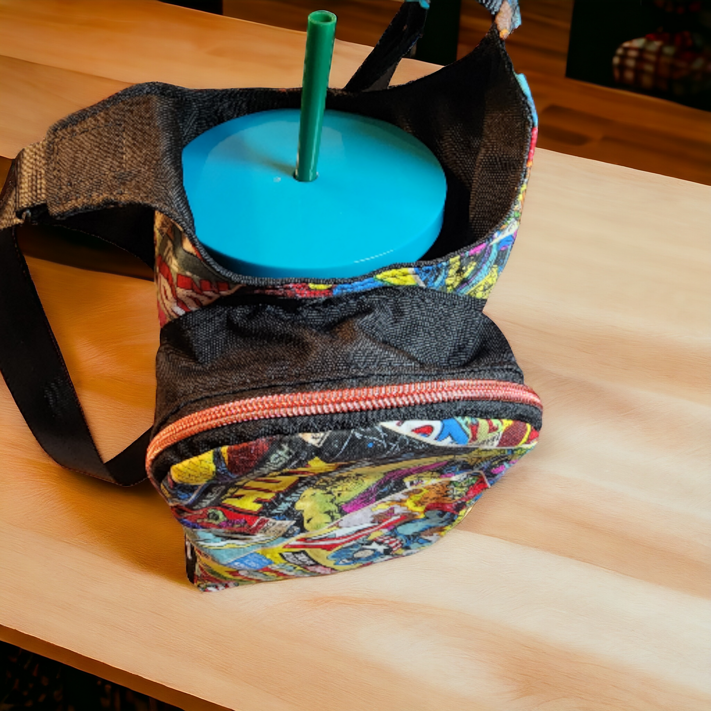 Super Hero Drink Carrier Sling