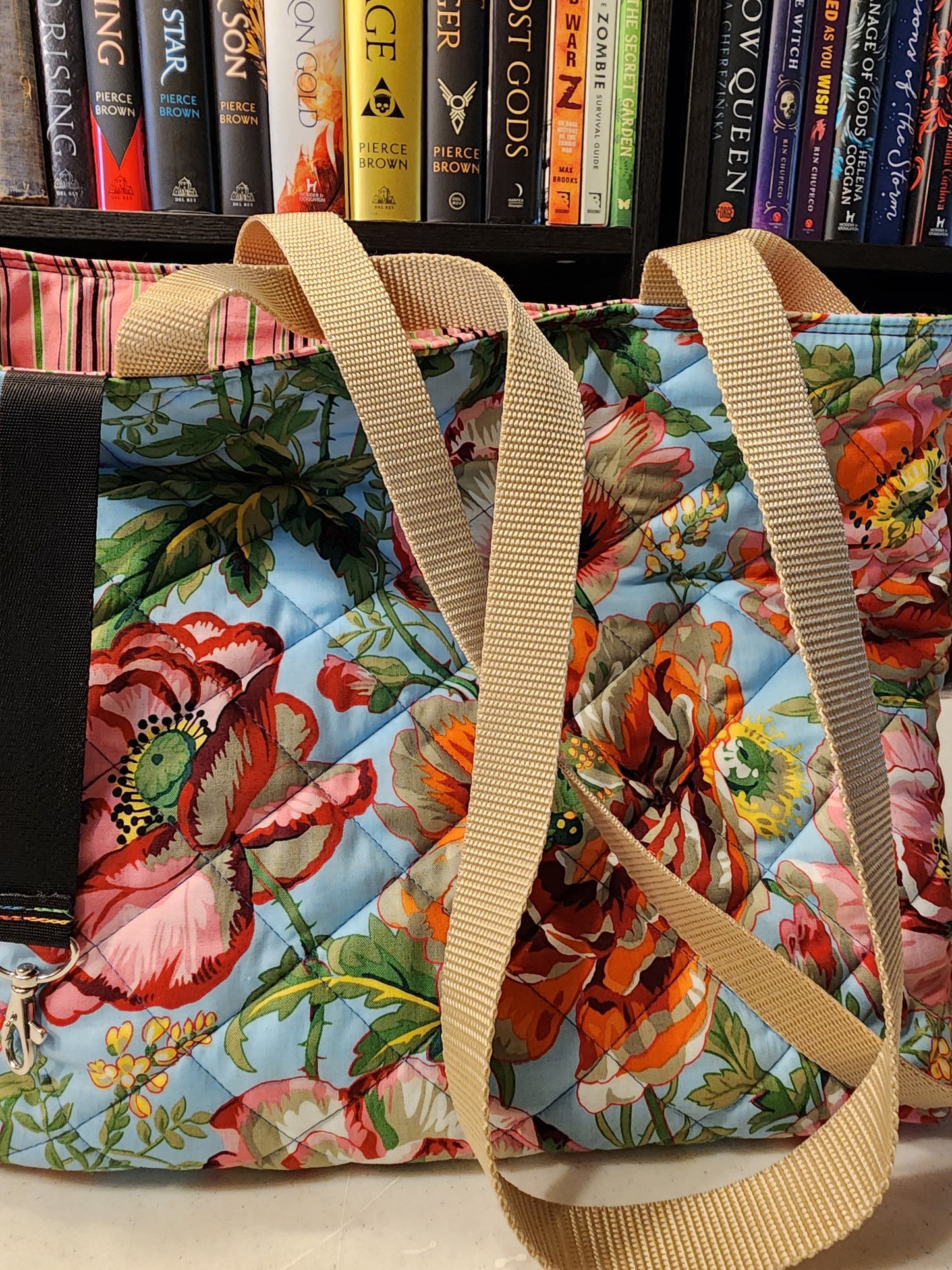 Floral tote
