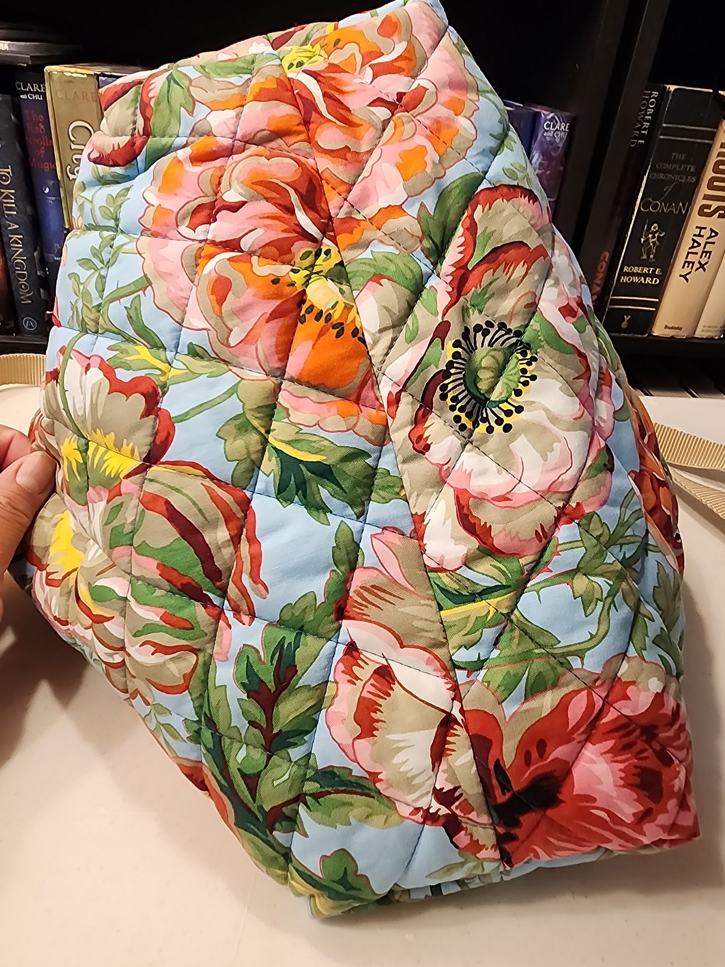 Floral tote