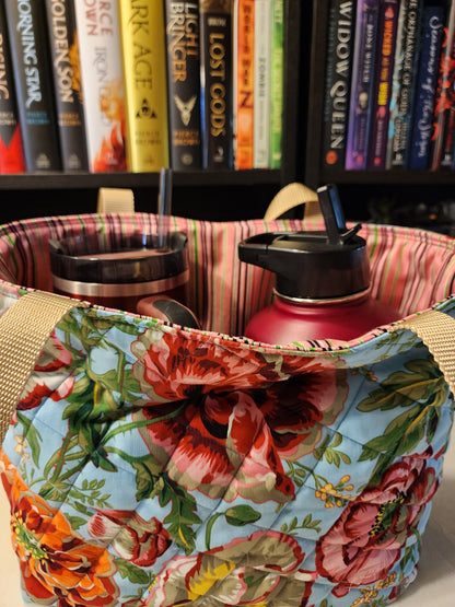 Floral tote