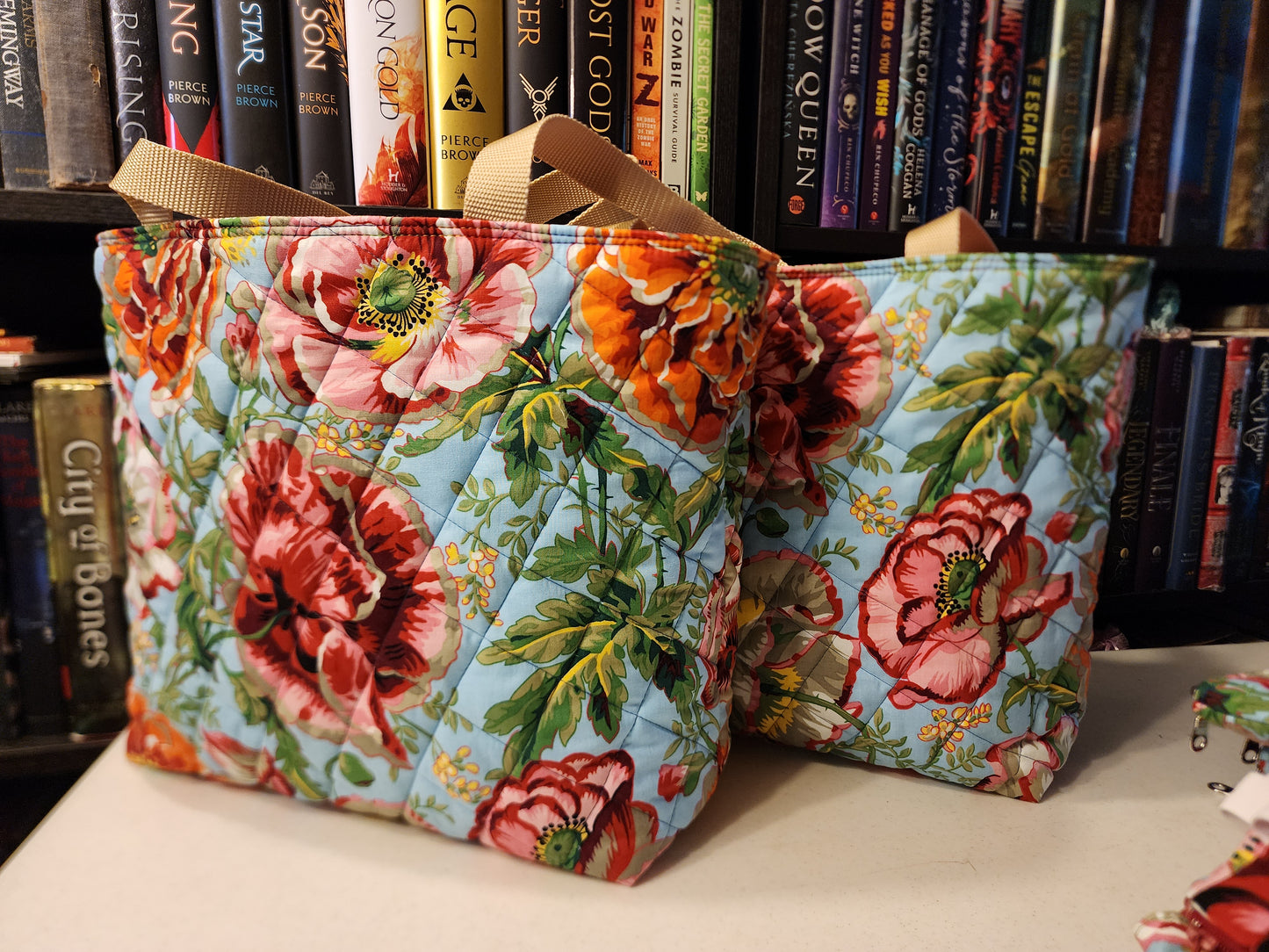 Floral tote